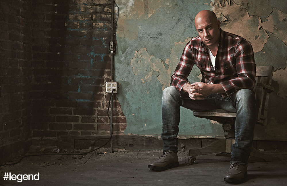 Shirt by Saint Laurent, jeans by Cult of Individuality, t-shirt by Michael Stars. Boots by Porsche Design